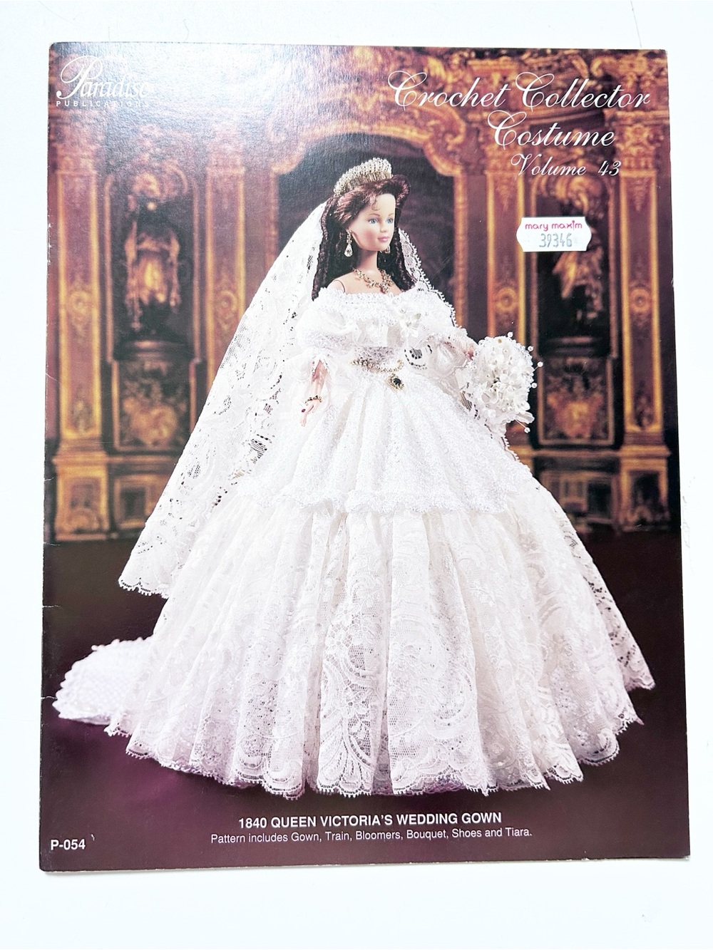Vintage 1840 Inspired Queen Victoria Wedding Gown Pattern ~1997~ 9 pages
